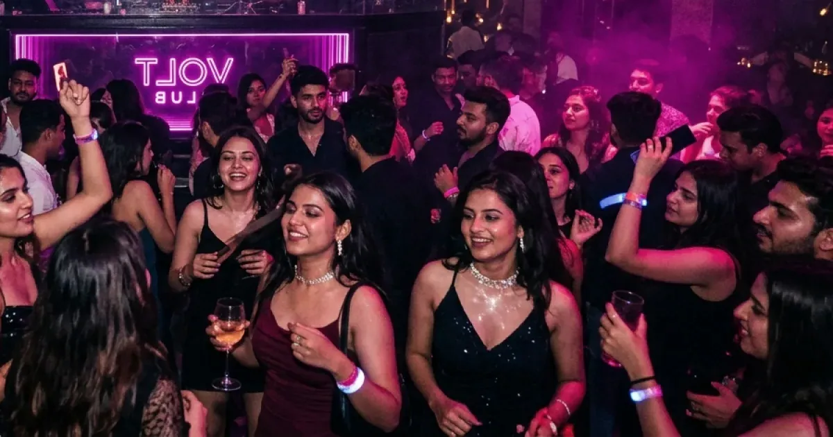 A newcomer smiling at a social event